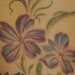 Tattoos - Brush Painted Purple Flowers Add On - 52386